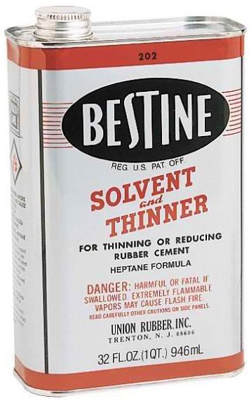 Bestine Solvent Thinner: 32 oz.