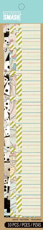 K & Company Smash Collection: Inserts Adhesive, 10 Pieces