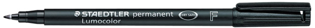 Lumocolor Permanent Markers: Fine, Blister-Carded (Black), Pack of 2