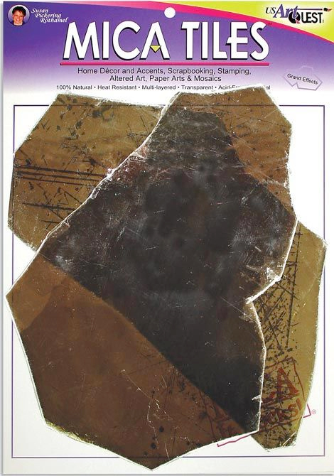 US Artquest Mica Tiles: Large, 6" x 8"
