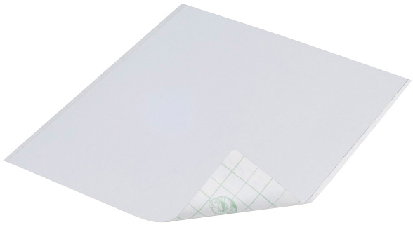 Duck Tape Color Tape: Winking White, 8 1/4" x 10" Sheet, Single
