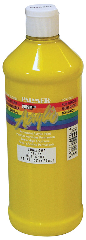 Palmer Prism Acrylic Paint: Sunlight, 16 oz. Bottle