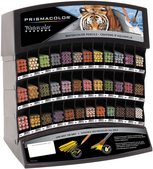 Prismacolor Watercolor Pencil Display Assortment
