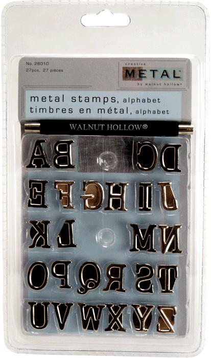 Creative Metal Alphabet Stamps