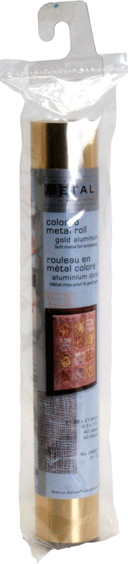 Creative Metal 8.50" x 11" Roll: Gold Aluminum