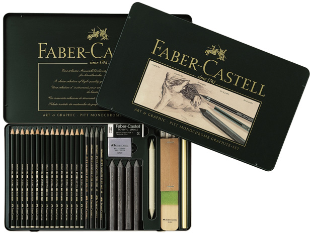 Faber-Castell Graphite Set: Tin of 29