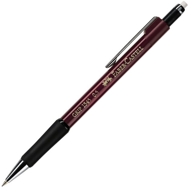 FaberCastell Grip 1345 Mechanical Pencil Red, 0.5 mm