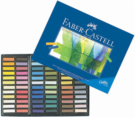 Alvin Faber-Castell® Creative Studio Soft Pastels 1/2 Stick 72/Set