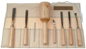 Sclupture House Wood Carving Set