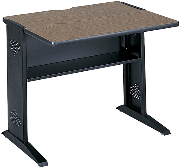 Safco 36 inch Width Reversible Top Computer Desk