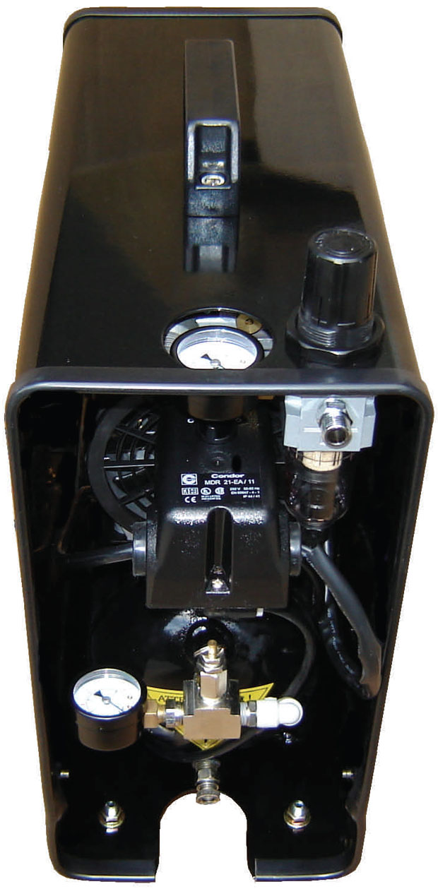 Silentaire AMP 50-6-D  Quiet Running Airbrush Compressor: Oil Free