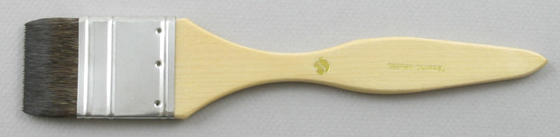 Siberian Squirrel 2504 Flat Wash # 40 Brush: Full Length Shot