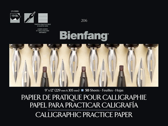 Alvin Bienfang® Calligraphic Practice Pad 9 x 12inches