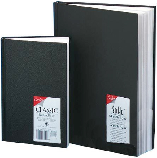 Alvin Cachet® Classic Black Sketch Book 5.5 x 8.5inches