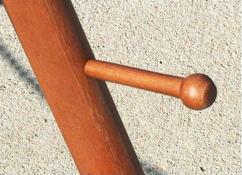 A-Frame Adjustable Wooden Easel, Black