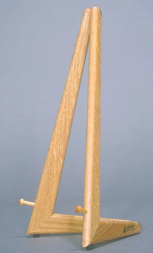 Bifold Walnut Stained 6inch Wooden Easel