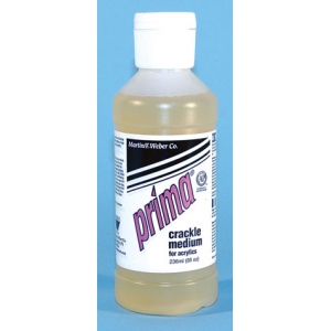 Prima Acrylic Liquid Crackle Medium: 236ml, Bottle