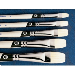 Professional Permalba Brush: #6, Flat