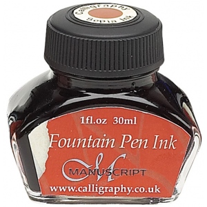 Manuscript 30ml Bottled Calligraphy Ink: Sepia