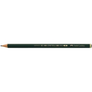 Faber-Castell 9000 Black Lead Pencil: 4B