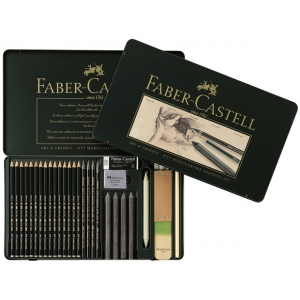 Faber-Castell Graphite Set: Tin of 29