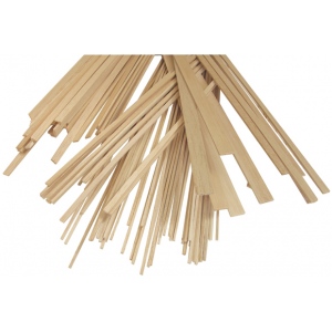 Alvin Balsa Wood Strips: 1/8" x 1/8", 36" Long, Pack of 40