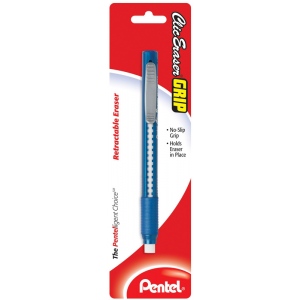 Pentel Clic Eraser Retractable Eraser: Blue