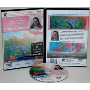 Gisele Grenier's Getting Started Air Oil Painting In Plein DVD: 1.5 Hour