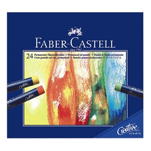 Faber-Castell Creative Studio Oil Pastel: Cardboard, Box of 24