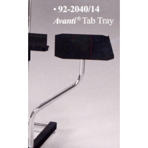 Avanti Side Black Tab Tray: Model # 92-2040/14, Black