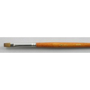 Kolinsky Sable Long Handle Bright Brush # 6 (Made in Russia)