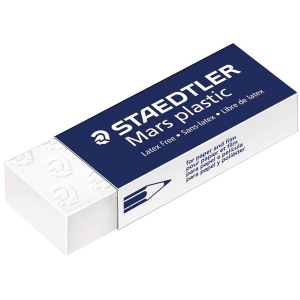 Staedtler Eraser Display Assortment: Single, Blister-Carded