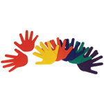 Yellowtails Hand Marker: Assorted Colors, Set of 6