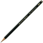Faber-Castell Castell 9000 Graphite Pencil: 5B, Pack of 12