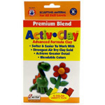 Activ-Clay Air-Dry Modeling Clay: White, 1 lb