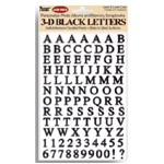 Pioneer Letter Sticker: Black
