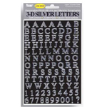 Pioneer Letter Sticker: Silver