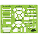 Rapidesign Interior Design - Living Room & Dining Room: 1/4" Scale