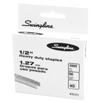 Swingline Staples: 1/2" Staple, Box of 1000