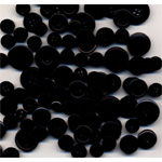 Buttons Galore & More Button Bananza Grab Bag: Black