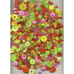 Buttons Galore & More Button Bananza Grab Bag: Fiesta