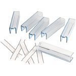 Alvin Large Document Binder/Blueprint Clamp Replacement Label Sleeves: Pack of 6