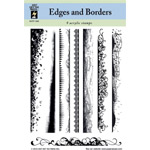 Hot Off the Press Clear Stamp Set: Edges & Borders, 5 1/2" x 7"