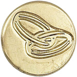 Manuscript Decorative Wax Sealing Coin: Rings