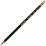 Col-Erase Erasable Color Pencil: Black, Box of 12
