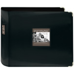 Pioneer 12" x 12" XL D-Ring Leatherette Scrapbook Binder: Black