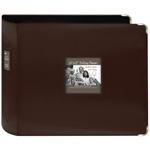 Pioneer 12" x 12" XL D-Ring Leatherette Scrapbook Binder: Brown 