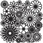 The Crafter's Workshop Journal and Design Template: 12" x 12", Flower Frenzy