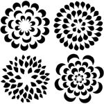 The Crafter's Workshop Journal and Design Template: Mums, 12" X 12"