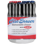 Pentel Clic Eraser Retractable Eraser Display Assortment